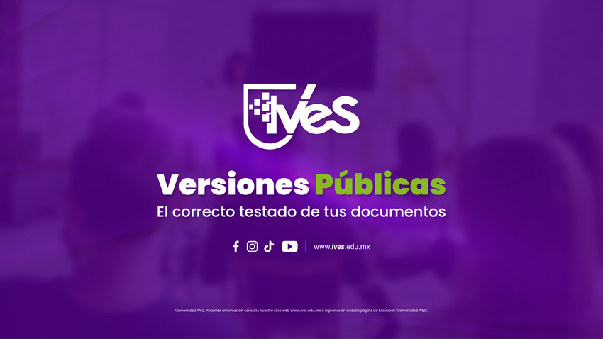 Universidad IVES inició curso – taller sobre manejo de versiones públicas de documentos